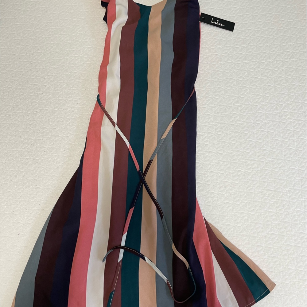 Lulu’s multi colored dress.